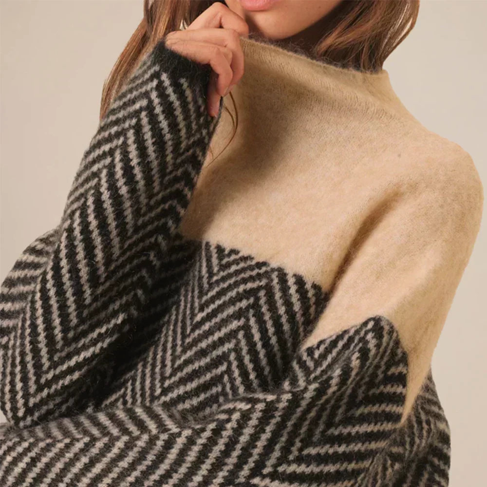 Agathe | Eleganter Rollkragenpullover