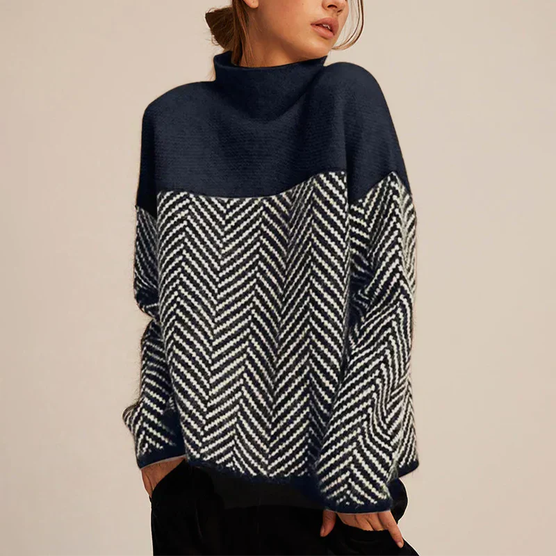 Agathe | Eleganter Rollkragenpullover