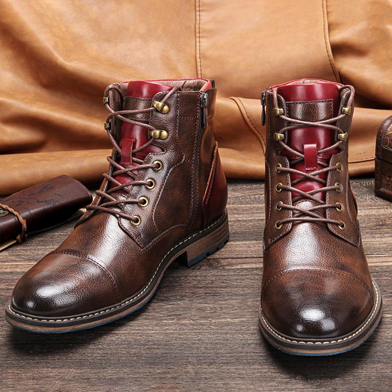 Aaron | Stilvolle Oxford-Stiefel aus hochwertigem Leder