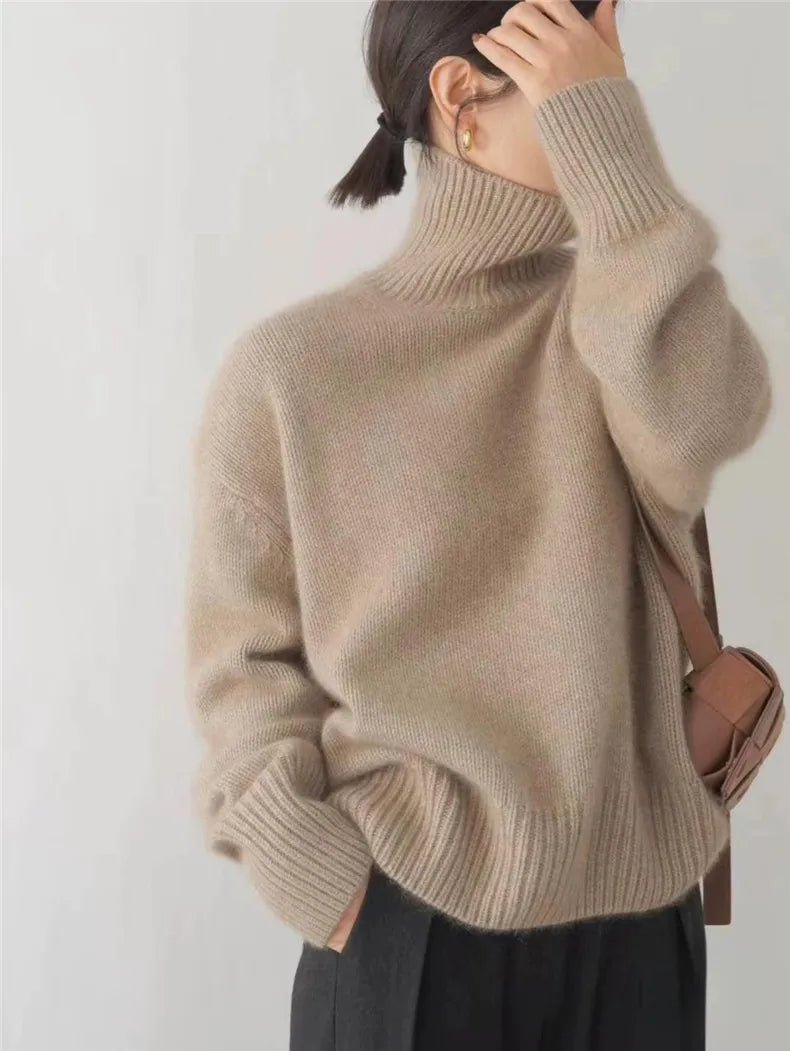 Victoria | Weicher Rollkragenpullover