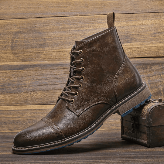 Conor | Stilvolle Leder-Boots im angesagten Modestil