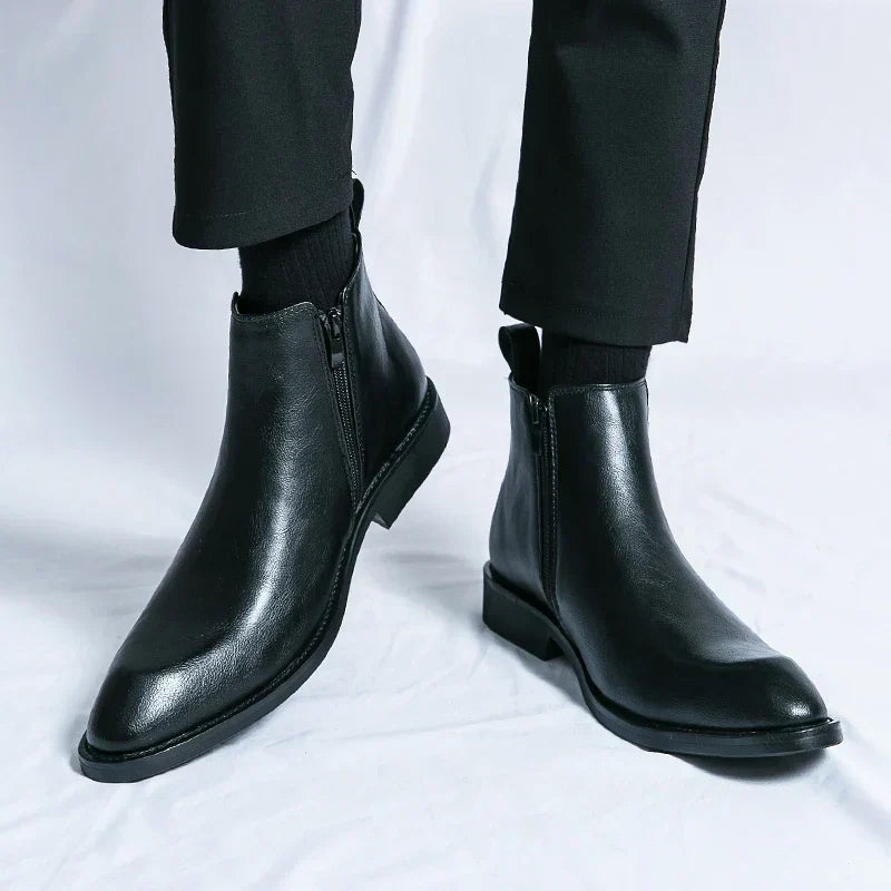 Cooper | Stilvolle Chelsea-Boots mit praktischem Zipper