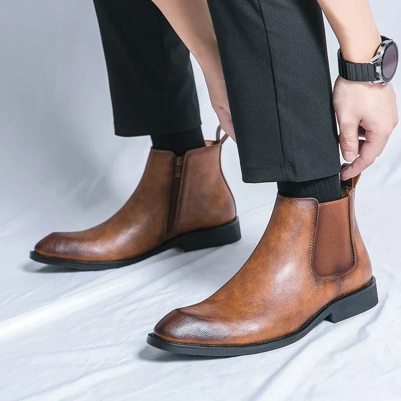 Cooper | Stilvolle Chelsea-Boots mit praktischem Zipper