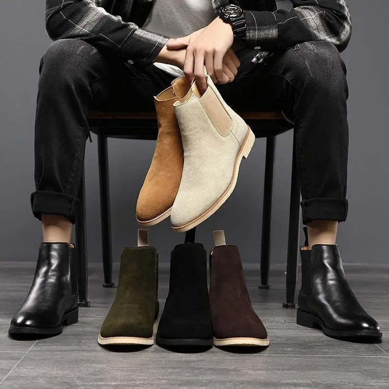 Armendo | Zeitlose Wildleder-Boots mit elegantem Look