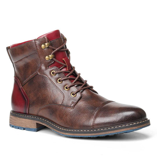 Aaron | Stilvolle Oxford-Stiefel aus hochwertigem Leder