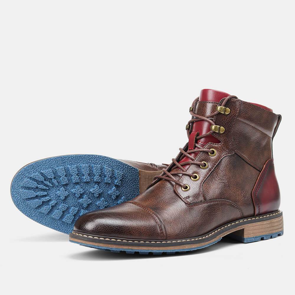 Aaron | Stilvolle Oxford-Stiefel aus hochwertigem Leder